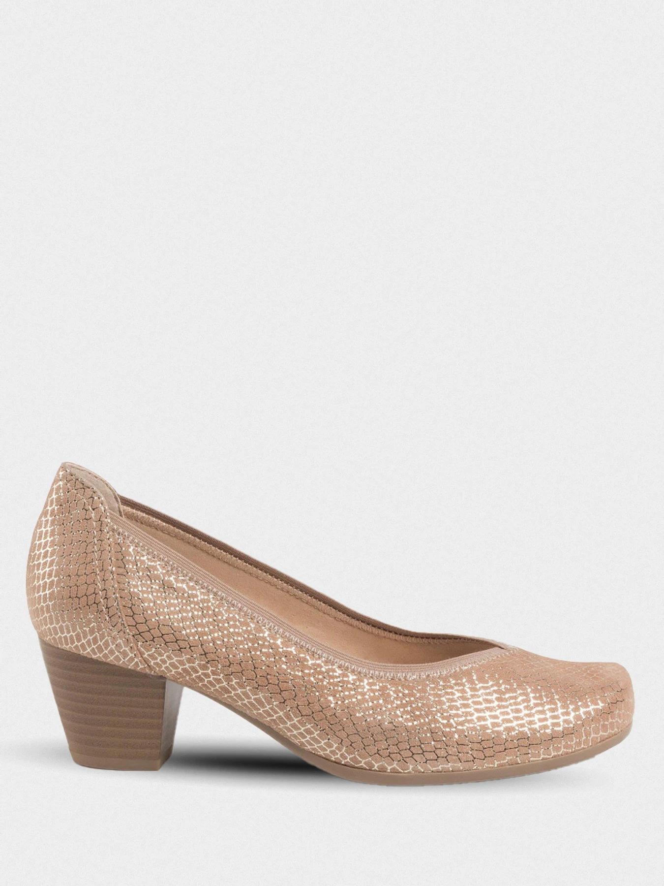 Туфлі та лофери Caprice модель 22301-24-424 BEIGE SNAKE Фото