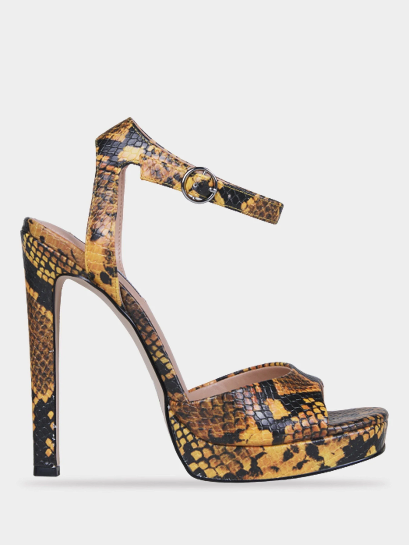 Босоніжки Steve Madden Luv модель SM11000933 YLW  SNAKE Фото