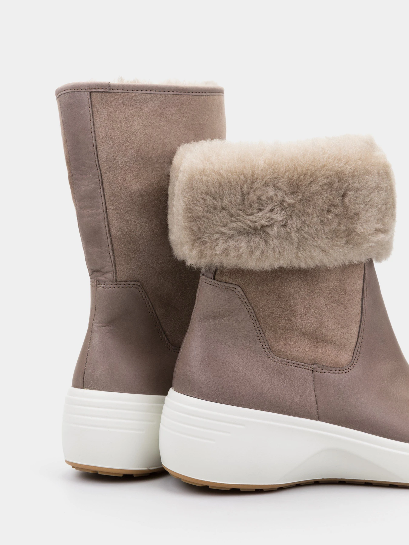 Ботинки и сапоги ECCO Soft 7 Wedge Tred модель 42081357129 Ботинки и сапоги ECCO Soft 7 Wedge Tred модель 42081357129 Фото