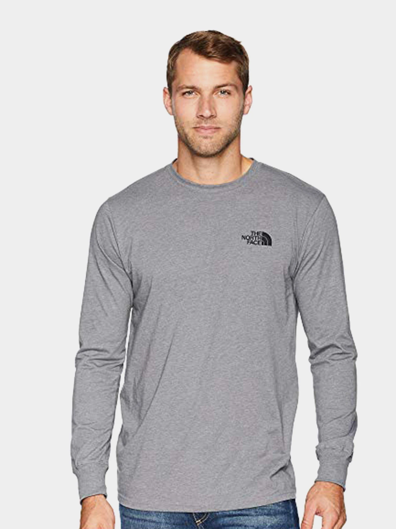 Худи и свитшоты The North Face Longsleeve Red Box модель NF0A493LDYY1 Фото