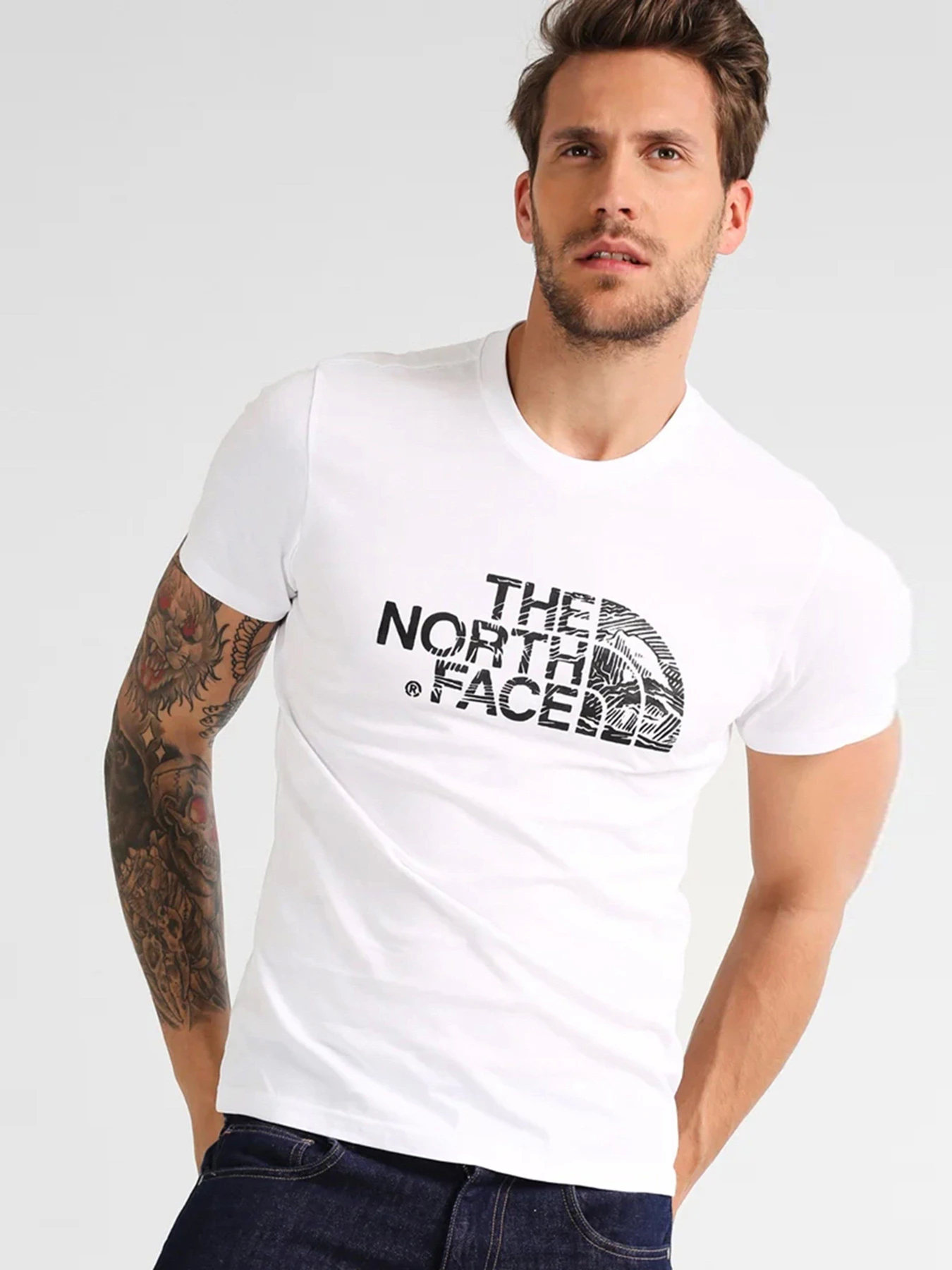 Футболки і поло The North Face Woodcut Dome модель NF00A3G1LA91 Футболки і поло The North Face Woodcut Dome модель NF00A3G1LA91 Фото