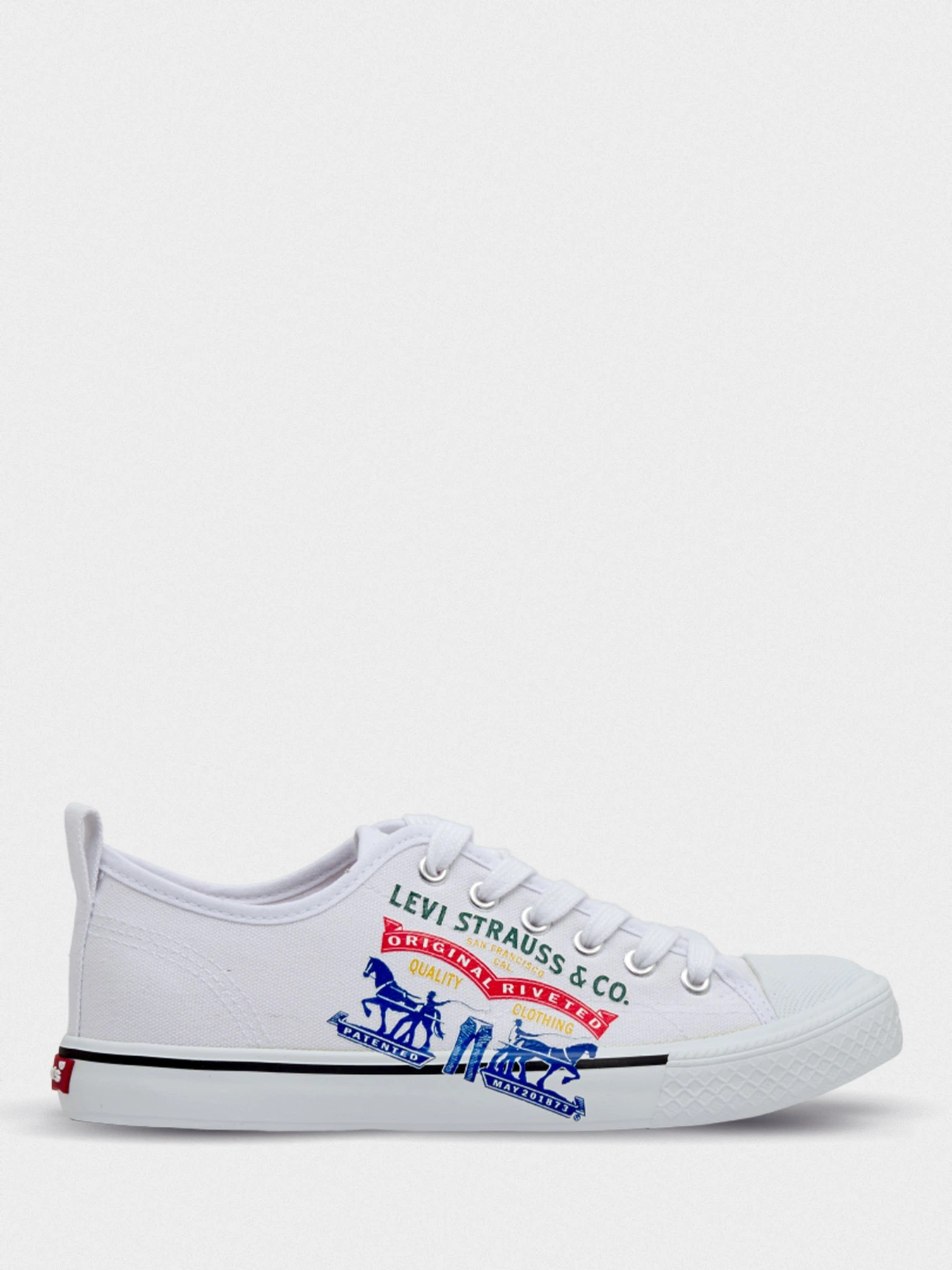 Кеды Levi's модель VORI0009T WHITE 0061 Фото