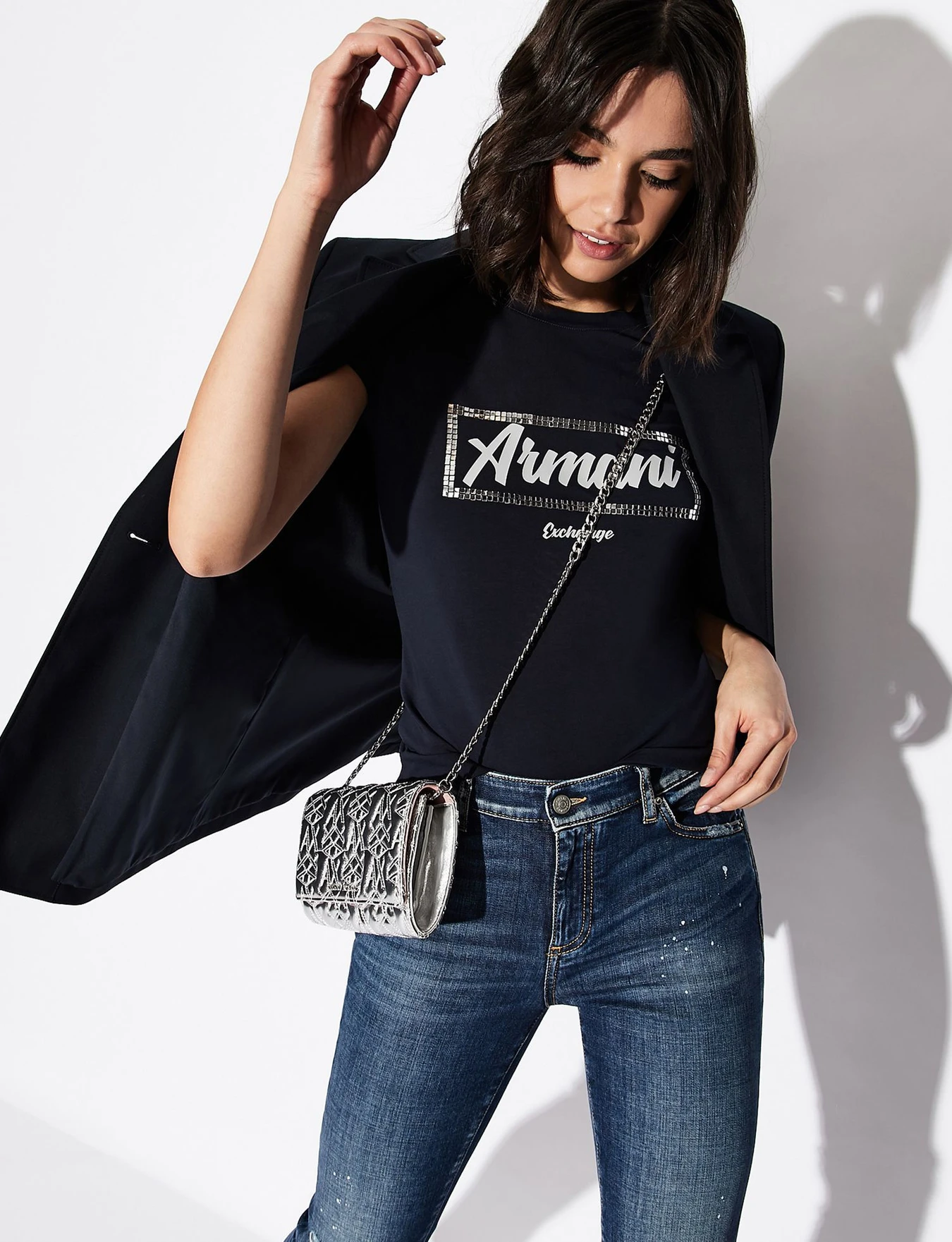 Футболки і поло Armani Exchange модель 3HYTAF-YJC7Z-1593 Фото