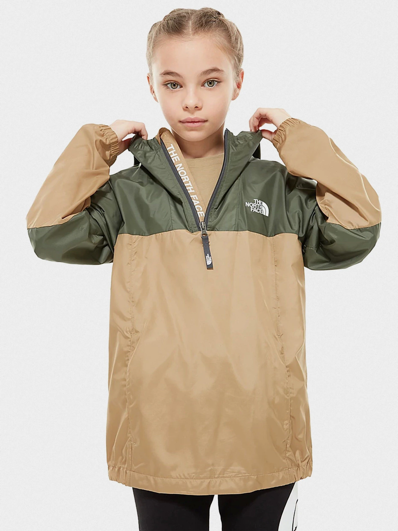 Куртки и дубленки The North Face Youth Yafita Wind 1/4 Zip модель NF0A4936NYC1 Фото