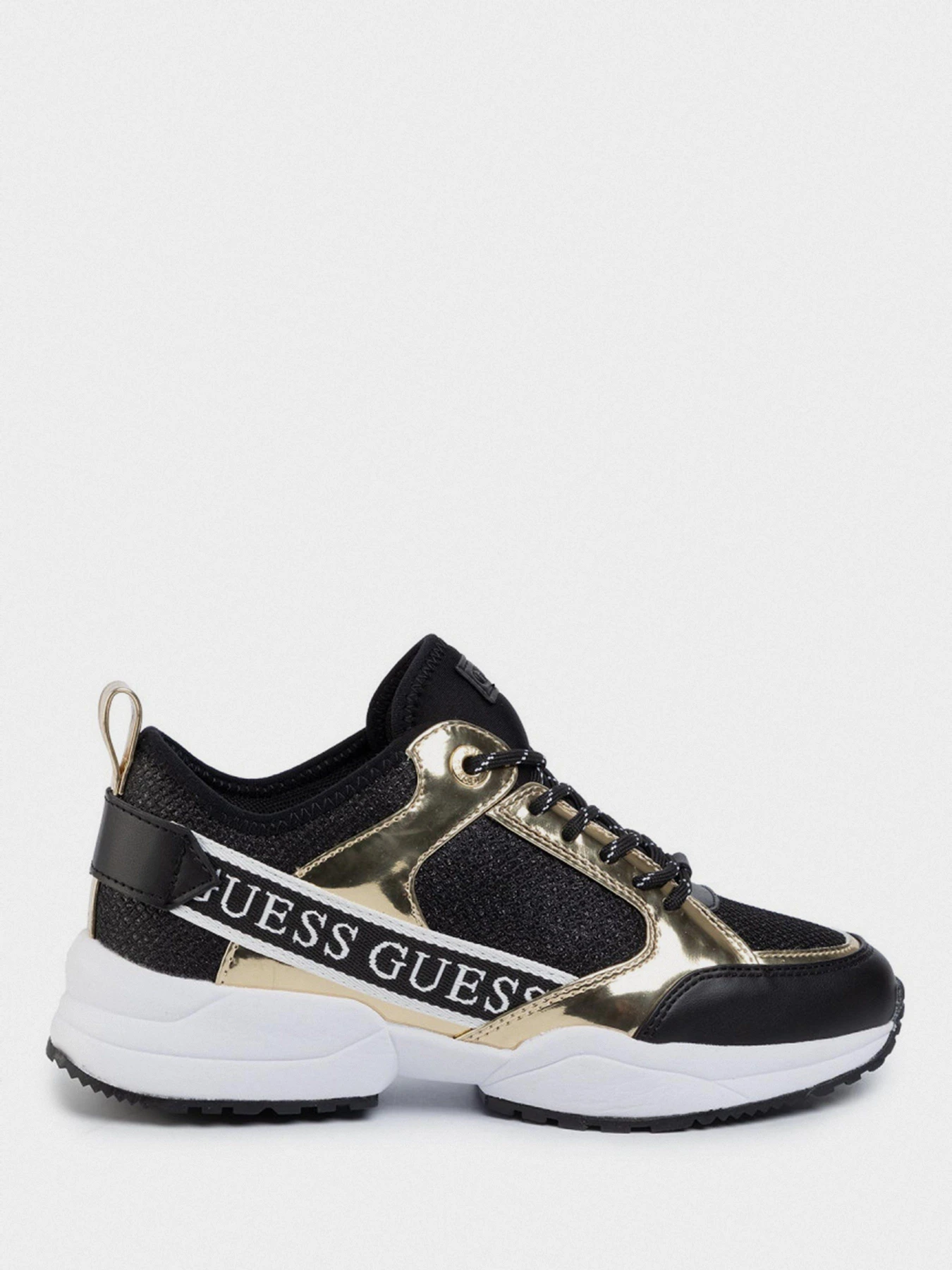 Кросівки GUESS Breeta  модель FL5BRE-FAM12-GOLD Фото