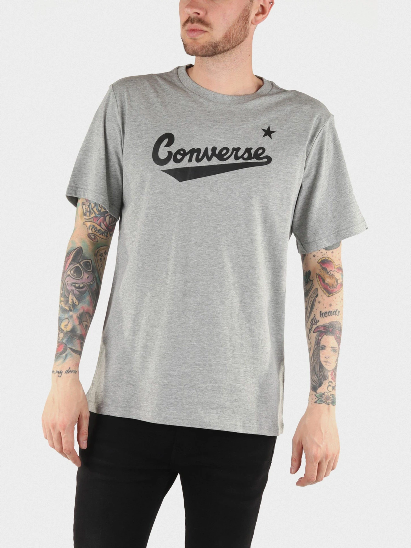 Футболки і поло CONVERSE Center Front Logo модель 10018235-035 Фото