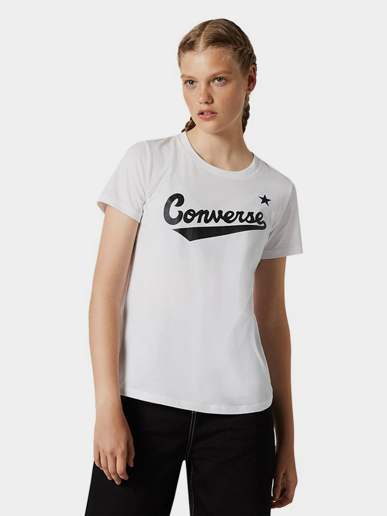 Футболки і поло CONVERSE Center Front Logo модель 10018268-102 Фото