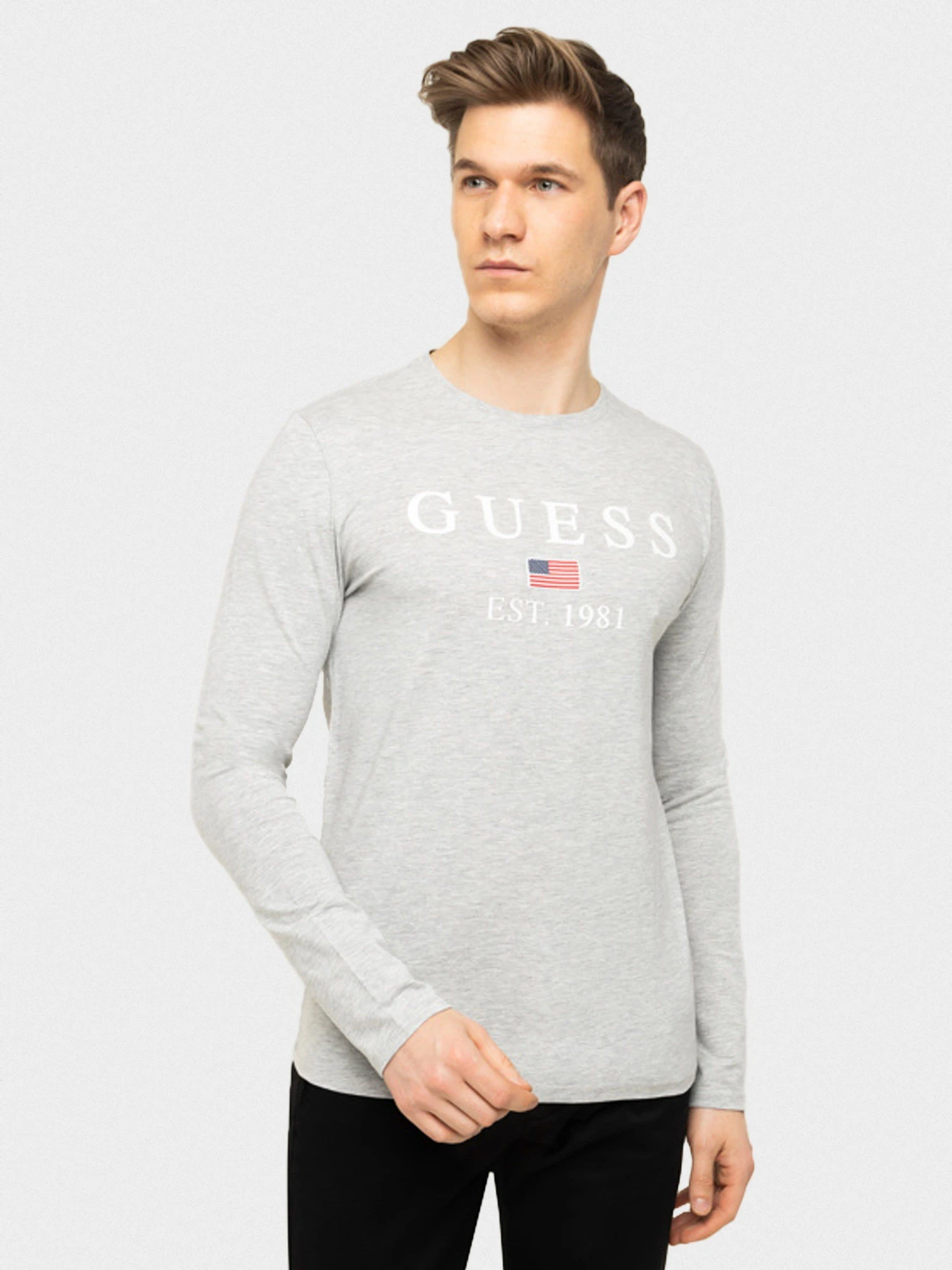 Худи и свитшоты GUESS модель M01I70-J1300-LHY Фото