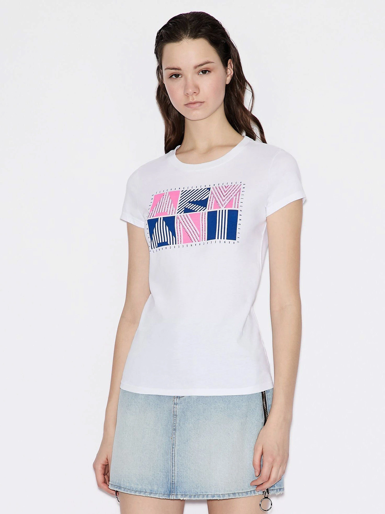 Футболки і поло Armani Exchange модель 3HYTAR-YJ73Z-1000 Фото