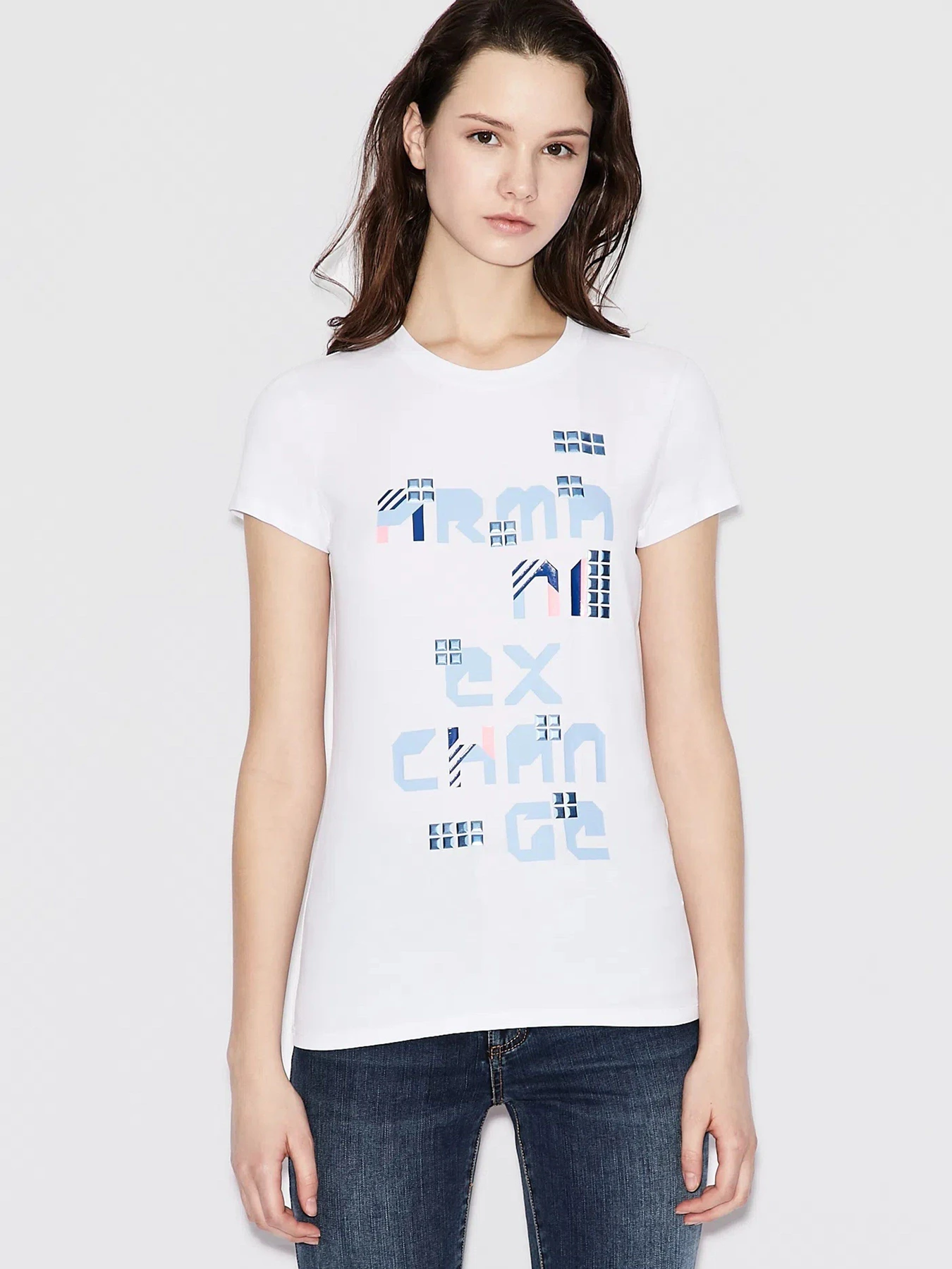 Футболки і поло Armani Exchange модель 3HYTAV-YJC7Z-1000 Футболки і поло Armani Exchange модель 3HYTAV-YJC7Z-1000 Фото