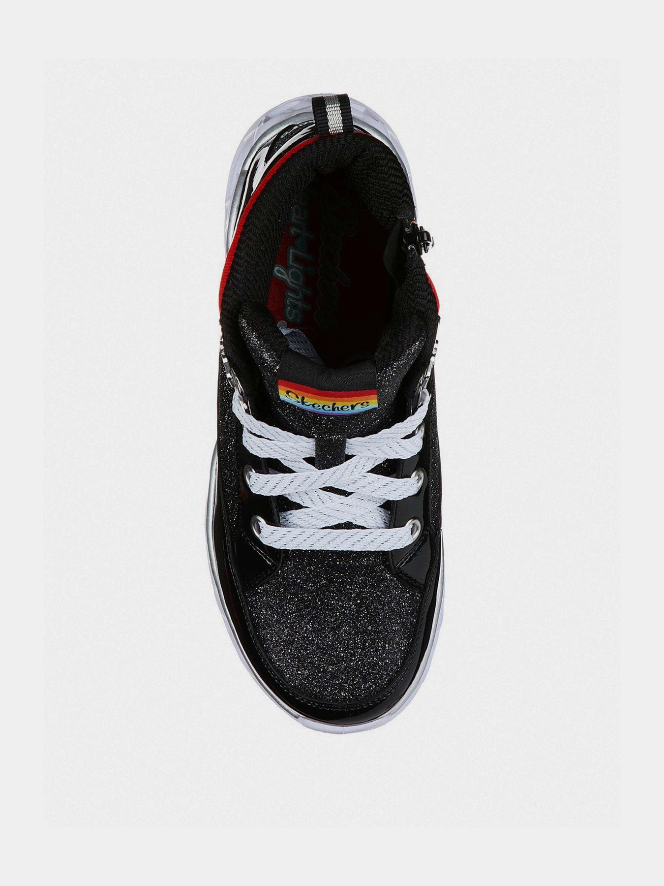 Черевики та чоботи Skechers S Lights: Heart Lights - Rainbow Diva модель 20272L BKMT Черевики та чоботи Skechers S Lights: Heart Lights - Rainbow Diva модель 20272L BKMT Фото
