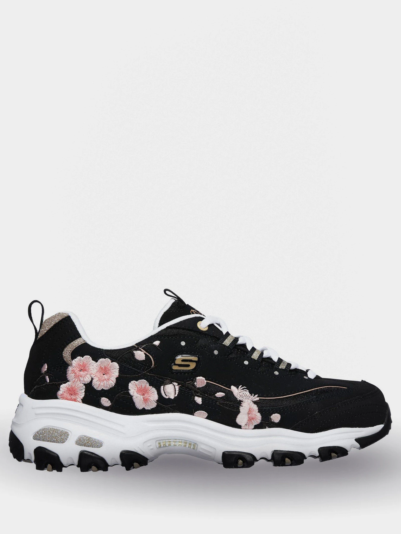 Кроссовки Skechers D'Lites - Soft Blossom модель 149239 BKPK Фото