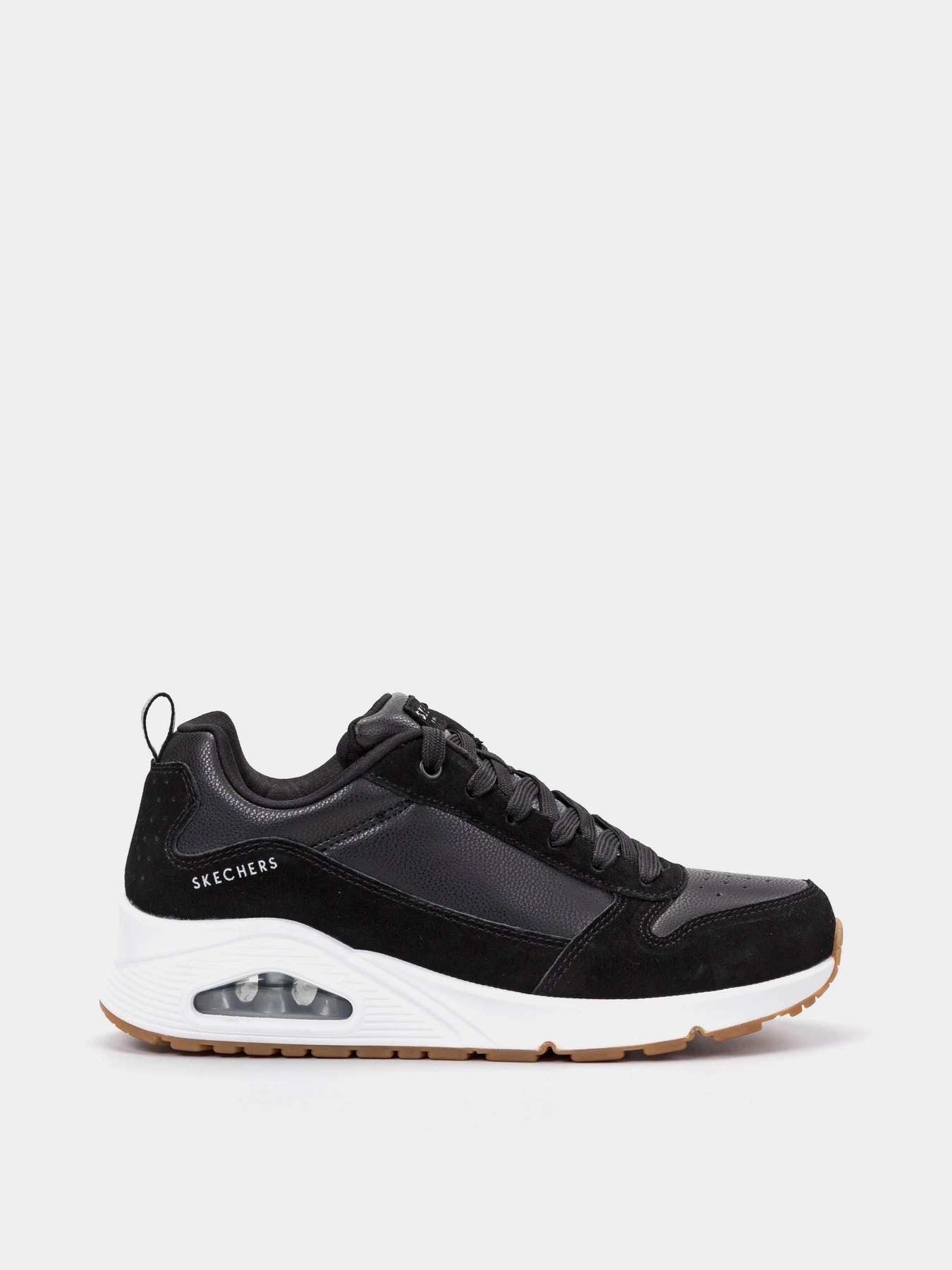 Кросівки Skechers Street Uno - Solid Air модель 155132 BLK Кросівки Skechers Street Uno - Solid Air модель 155132 BLK Фото