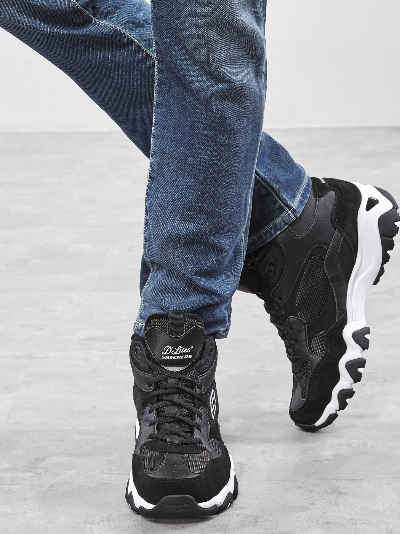 Черевики та чоботи Skechers D'LITES 2.0 модель 999324 BLK Черевики та чоботи Skechers D'LITES 2.0 модель 999324 BLK Фото