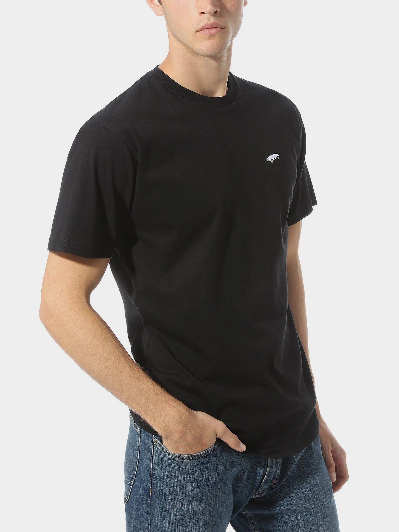 Футболки и поло Vans SKATE TEE SS CLAS модель VN0A4D25BLK Фото