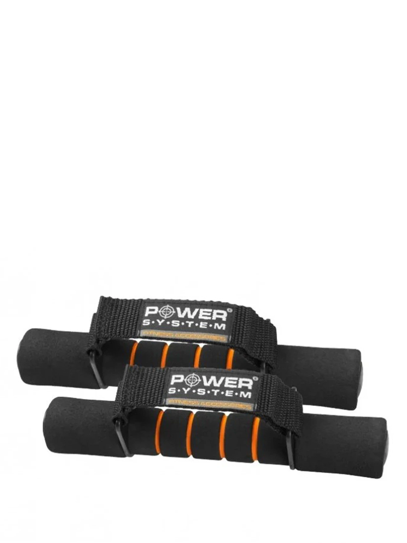 Гантели PowerSystem модель PS-4010_Black-Orange Фото