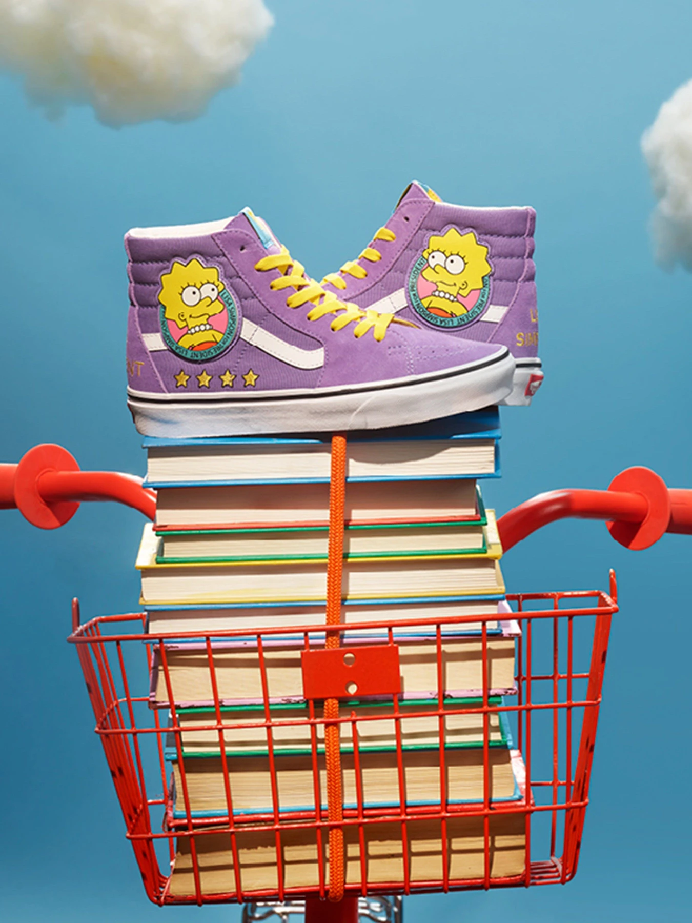 Кеди Vans The Simpsons x Vans Liza 4 Prez SK8-Hi модель VN0A4BV617G1 Фото