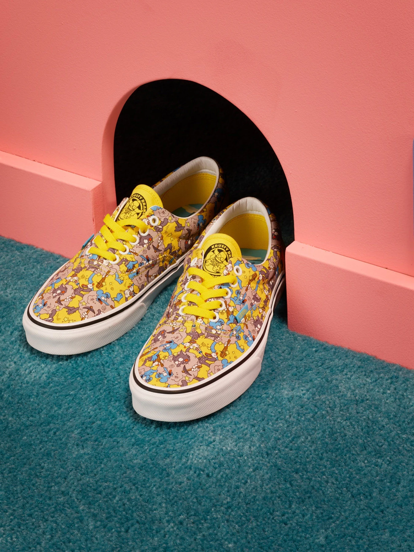 Кеды Vans THE SIMPSONS X VANS ITCHY & SCRATCHY ERA SHOES модель VN0A4BV41UF1 Фото