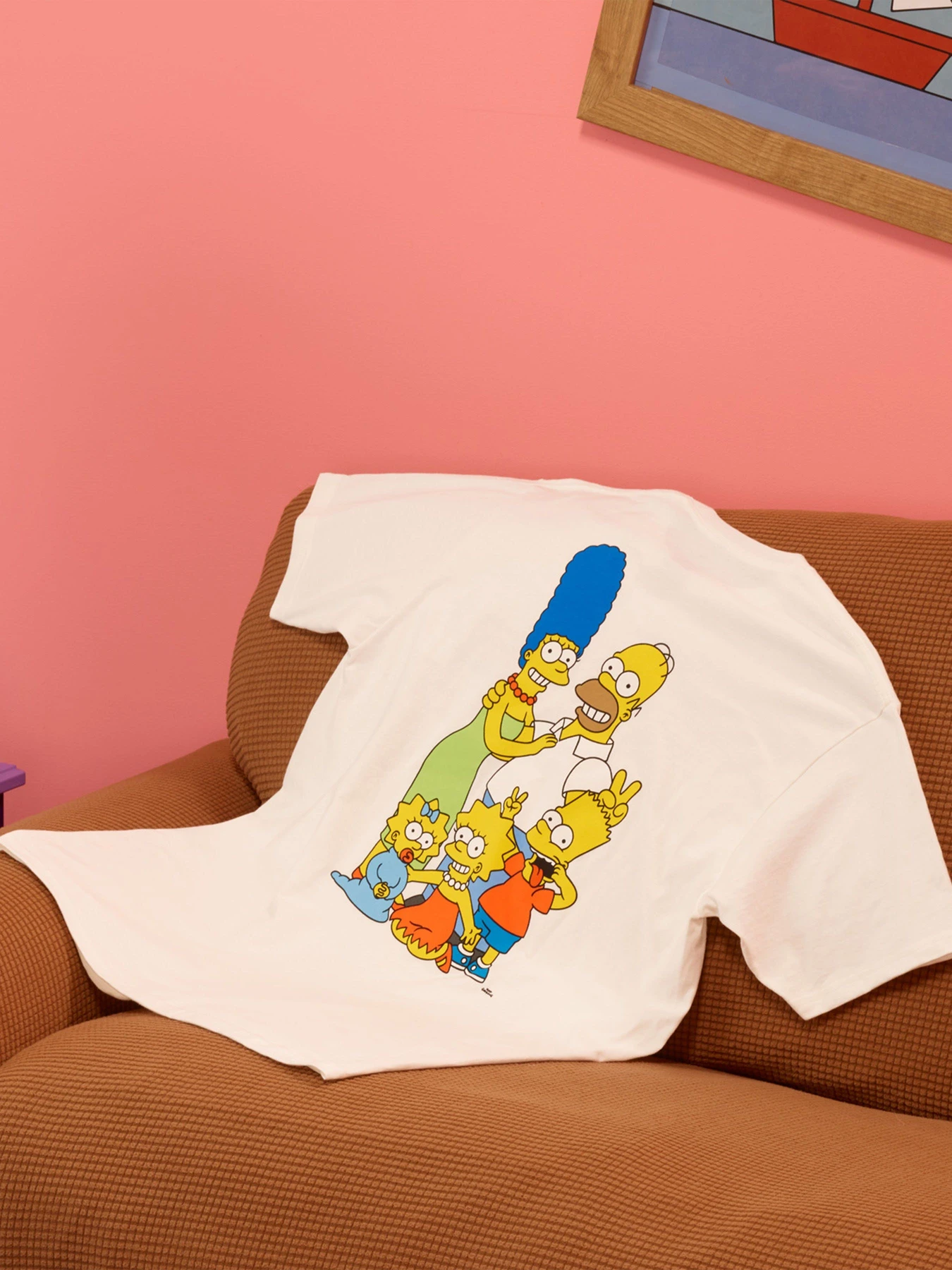 Футболки и поло Vans The Simpsons x Vans FAMILY SS модель VN0A4RTOZZZ1 Фото