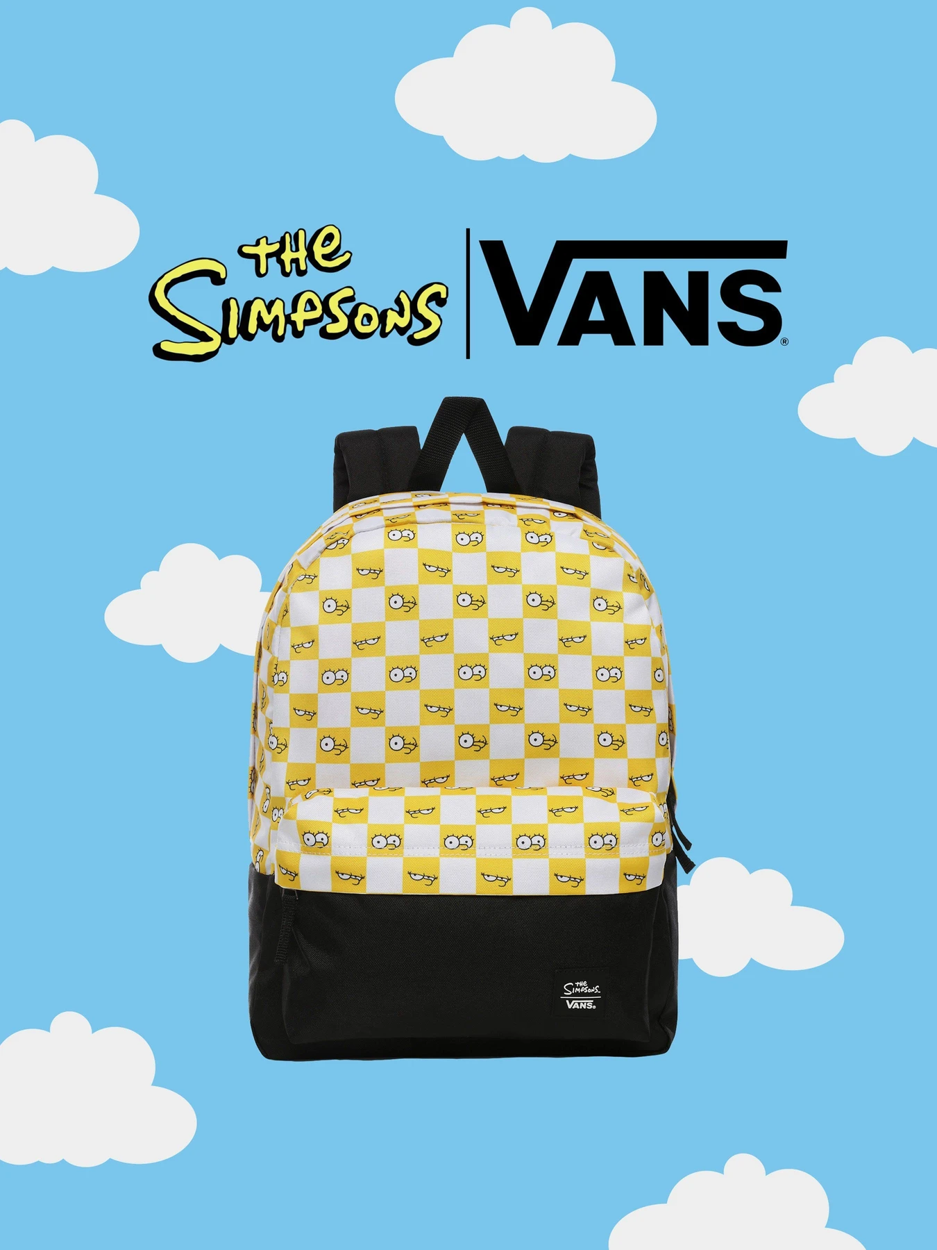 Рюкзаки Vans The Simpsons x Vans CHECK EYES модель VN0A4V44ZZY1 Фото