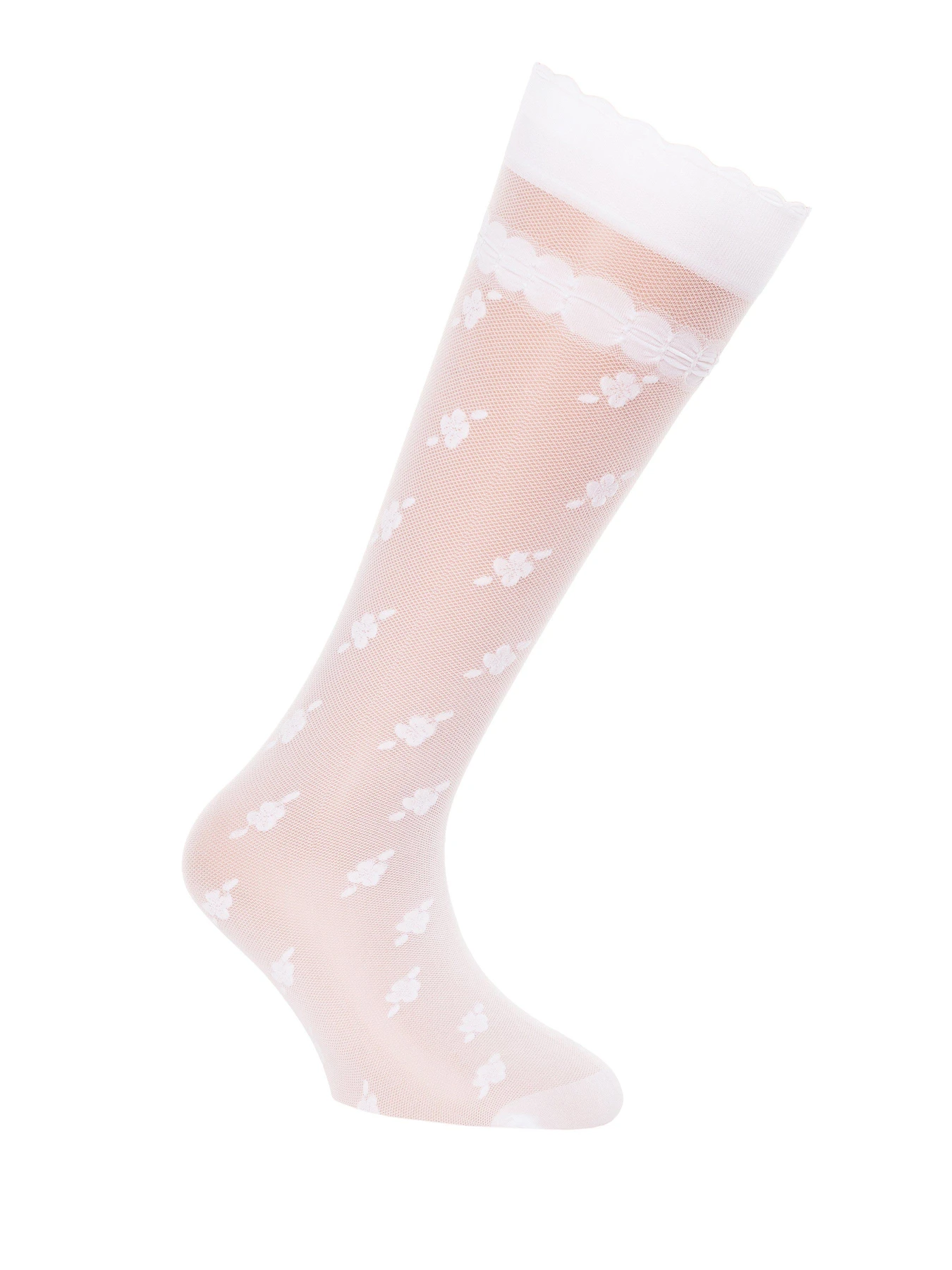 Носки и гольфы Conte Elegant модель 14С-23СП 000 Bianco Носки и гольфы Conte Elegant модель 14С-23СП 000 Bianco Фото