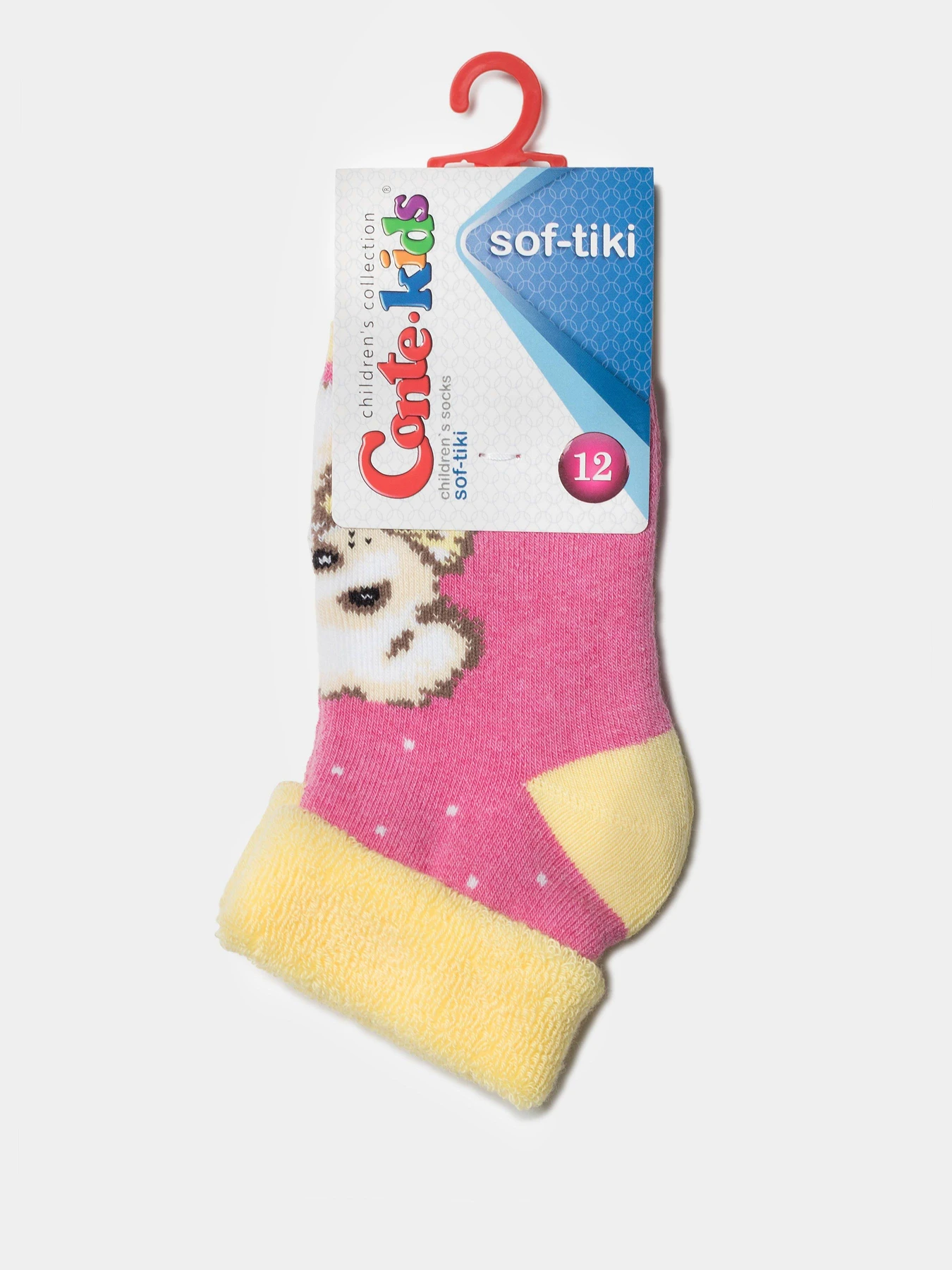 Шкарпетки та гольфи Conte Kids модель 6С-19СП 221 рожевий Фото
