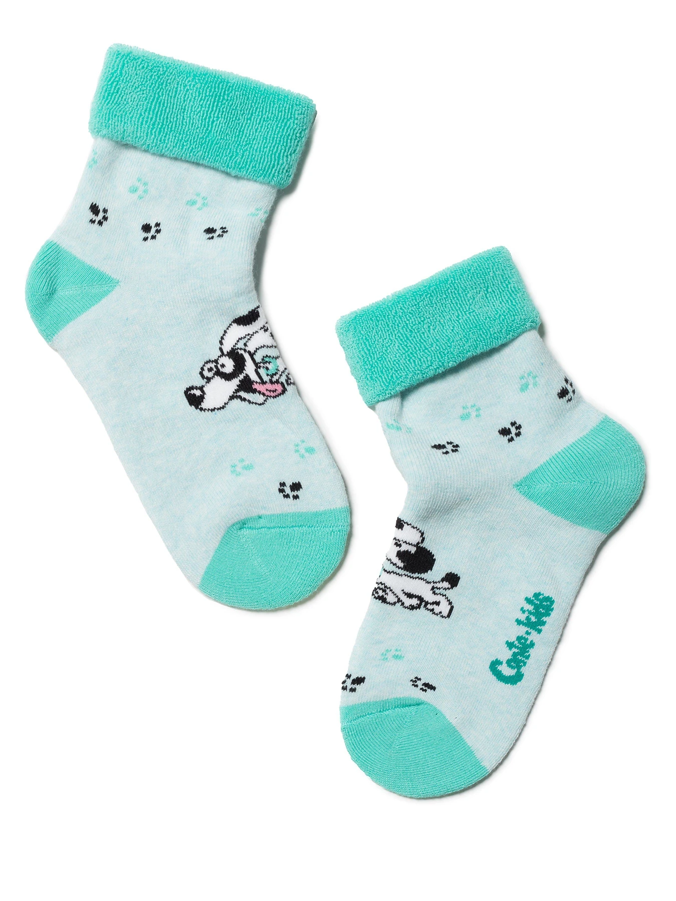 Шкарпетки та гольфи Conte Kids модель 6С-19СП 223 блідо-бірюзовий Фото