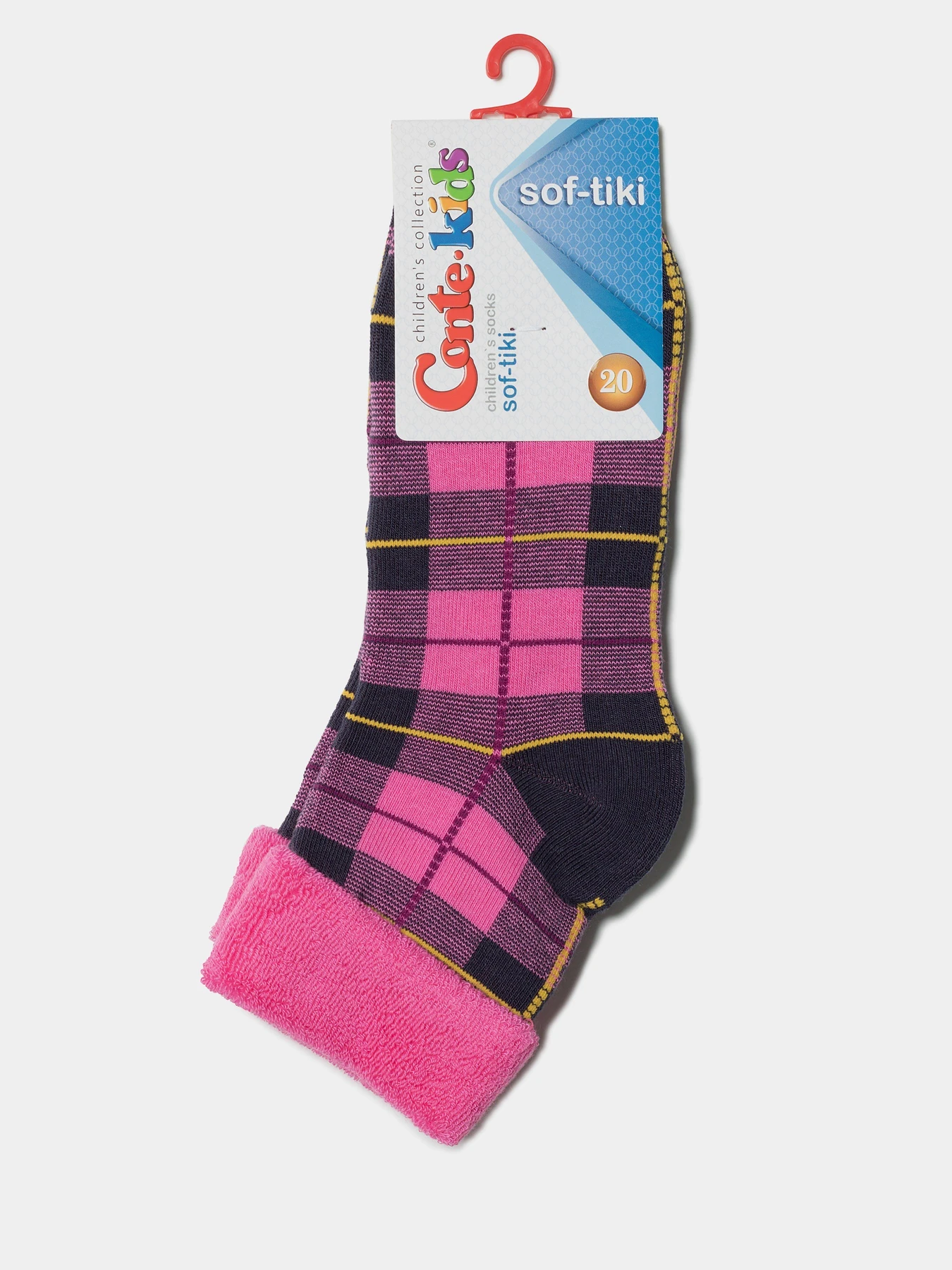 Шкарпетки та гольфи Conte Kids модель 6С-19СП 224 рожевий Фото