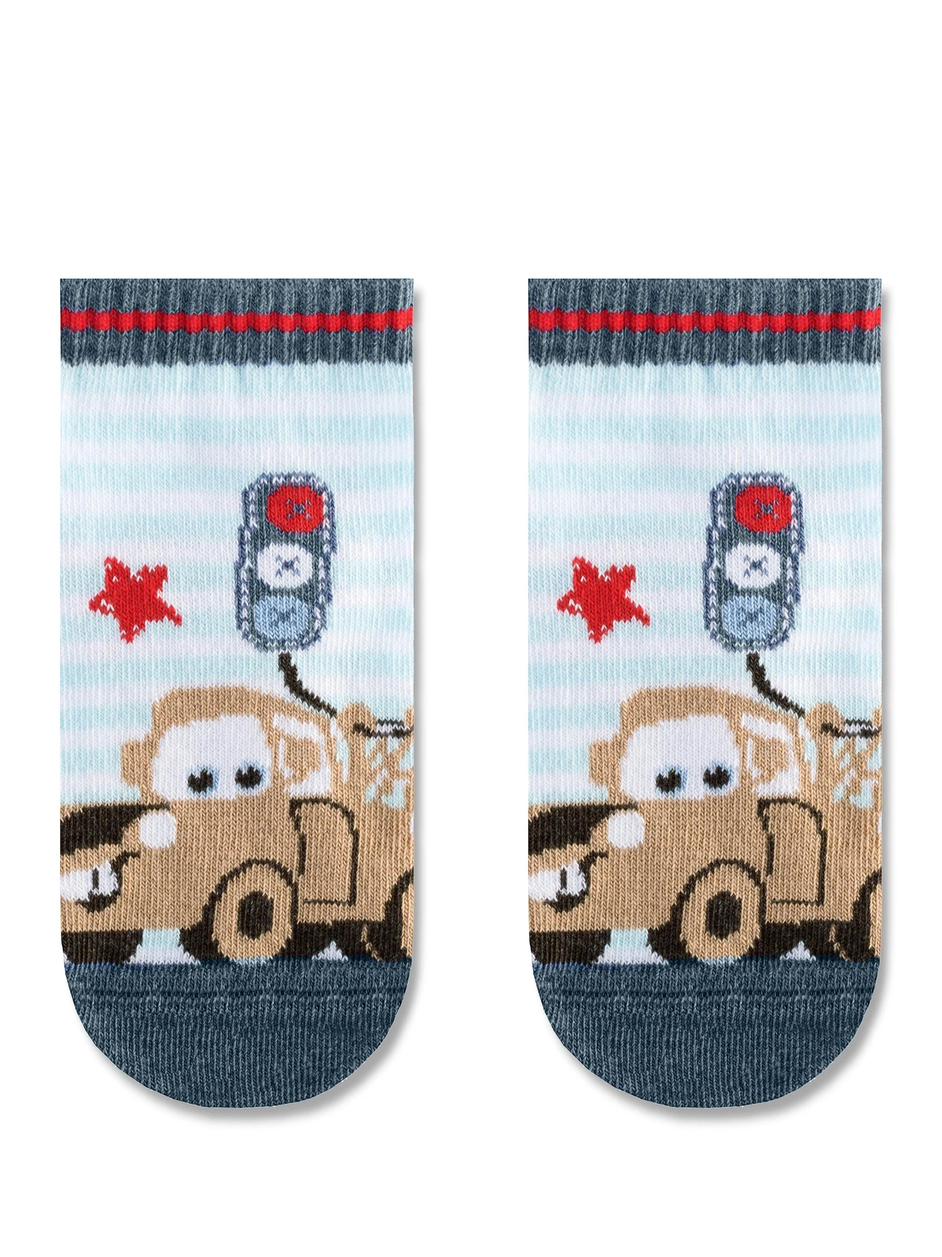 Шкарпетки та гольфи Conte Kids модель 17С-136/1СПМ 364 світло-блактн Фото