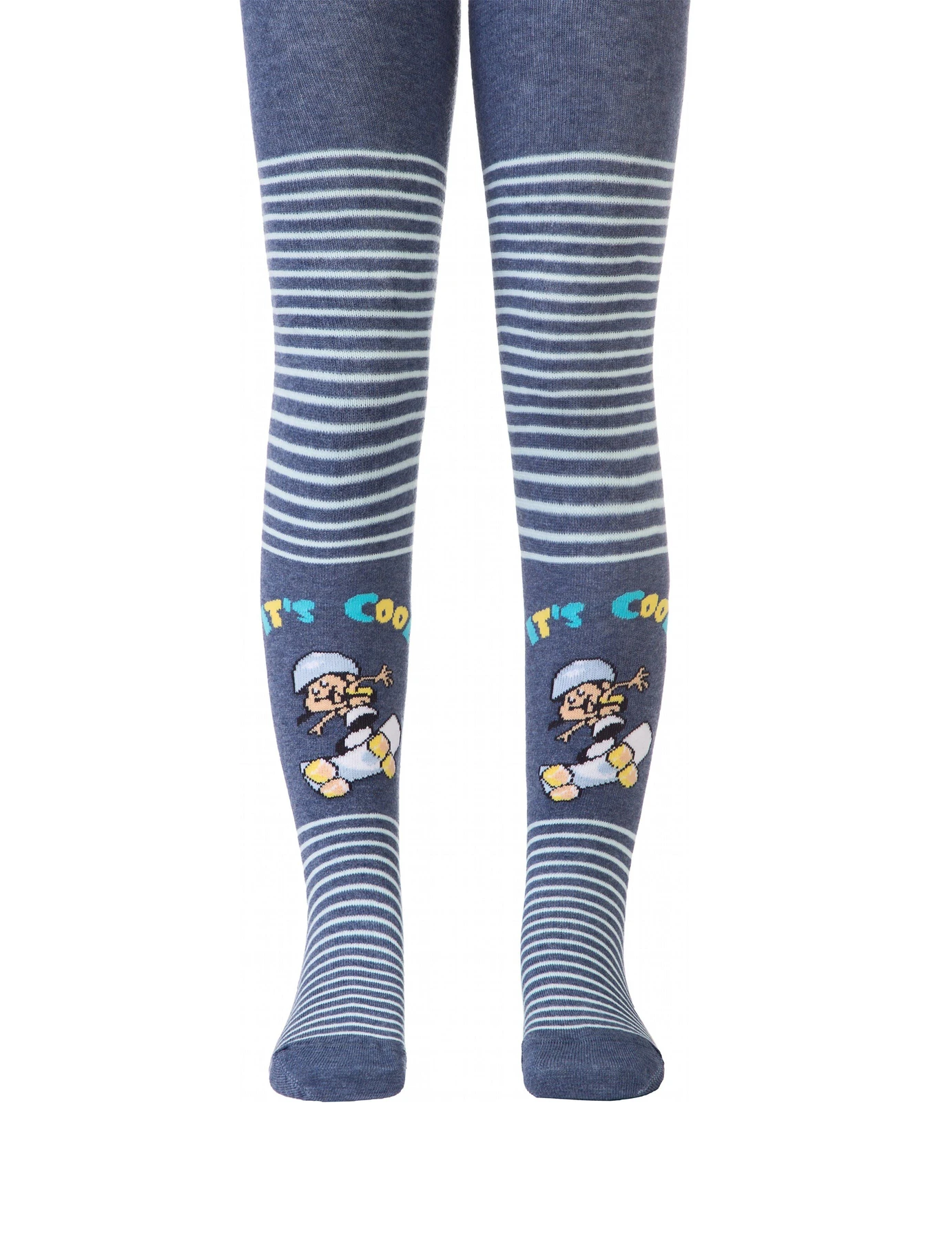 Колготи Conte Kids модель 4С-02 СП 438 джинс Фото