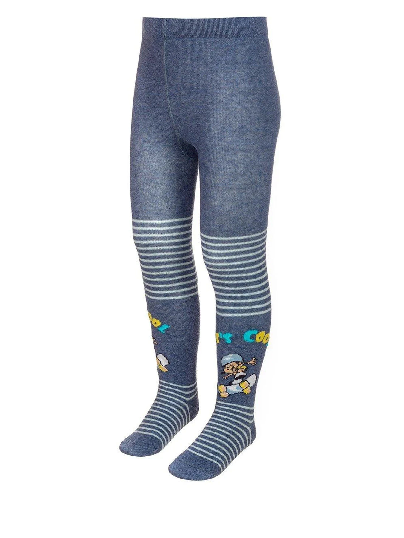 Колготи Conte Kids модель 4С-03 СП 438 джинс Фото
