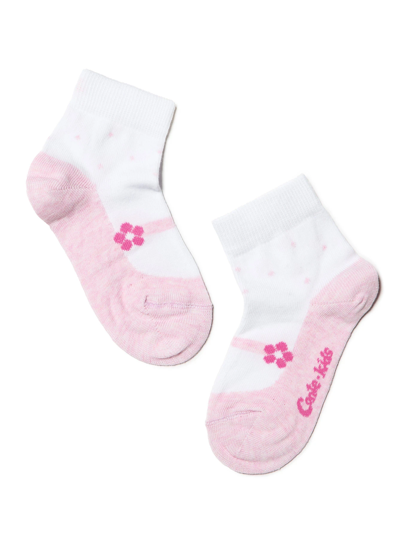 Носки и гольфы Conte Kids модель 5С-11СП 255 білий-світло-рожев Фото