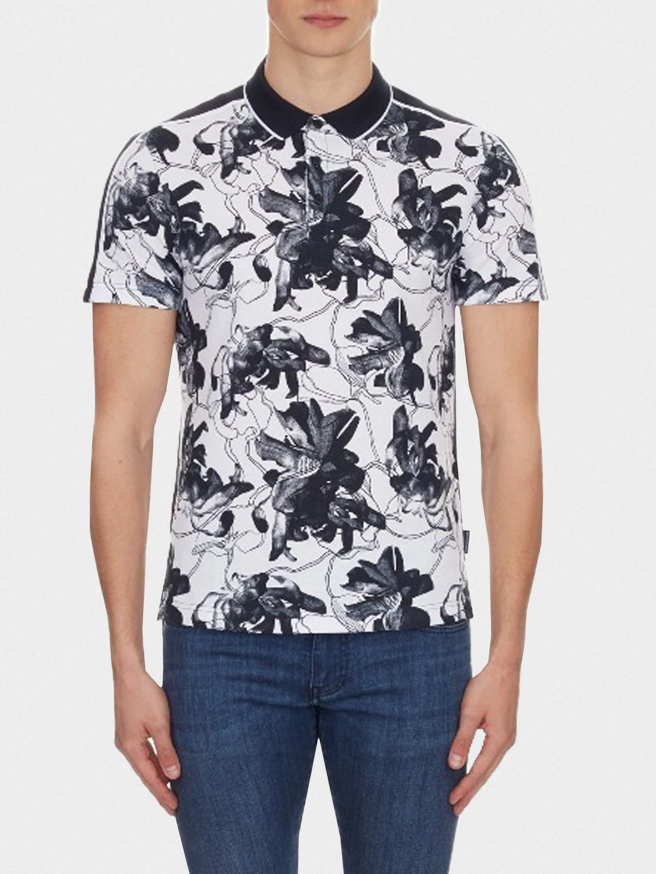 Поло Armani Exchange модель 3HZFGC-ZJM5Z-7180 Фото