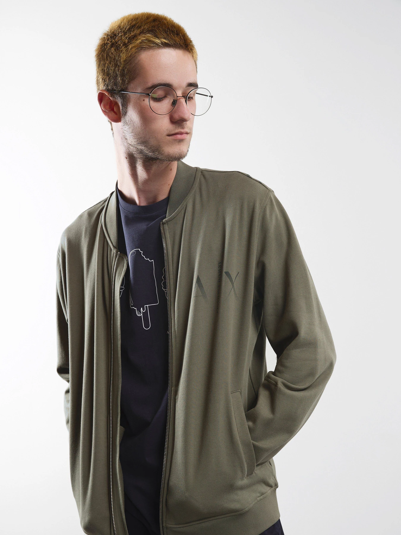 Худи и свитшоты Armani Exchange модель 3HZMAM-ZJ6GZ-1803 Фото