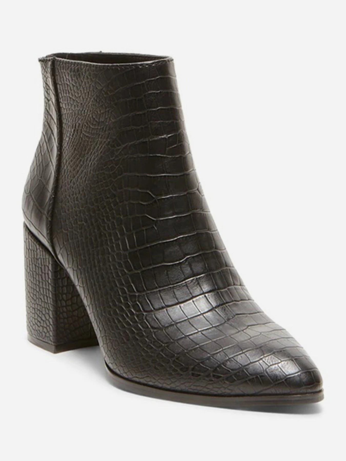 Ботинки и сапоги Steve Madden модель SM11000668 BLACK CROCO Ботинки и сапоги Steve Madden модель SM11000668 BLACK CROCO Фото