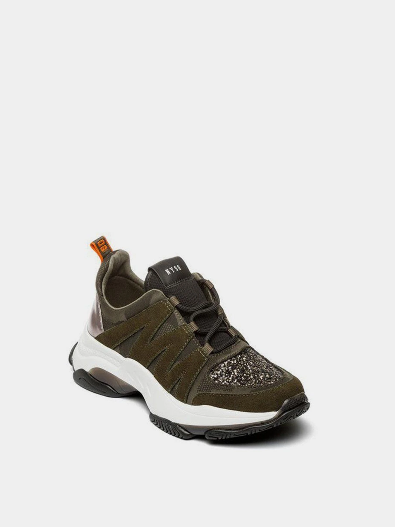 Кросівки Steve Madden модель SM11000383 OLIVE MULTI Кросівки Steve Madden модель SM11000383 OLIVE MULTI Фото