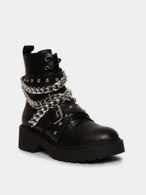 Ботинки и сапоги Steve Madden модель SM11001194 BLACK LEATHER Фото