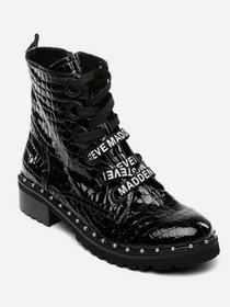Ботинки и сапоги Steve Madden модель SM11000710 BLACK CROCO Фото