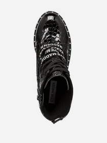 Ботинки и сапоги Steve Madden модель SM11000710 BLACK CROCO Фото