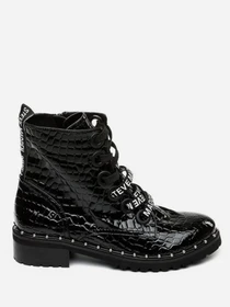 Ботинки и сапоги Steve Madden модель SM11000710 BLACK CROCO Фото