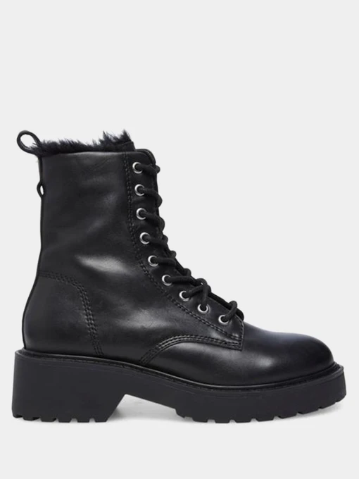 Черевики та чоботи Steve Madden модель SM11001298 BLACK LEATHER Фото