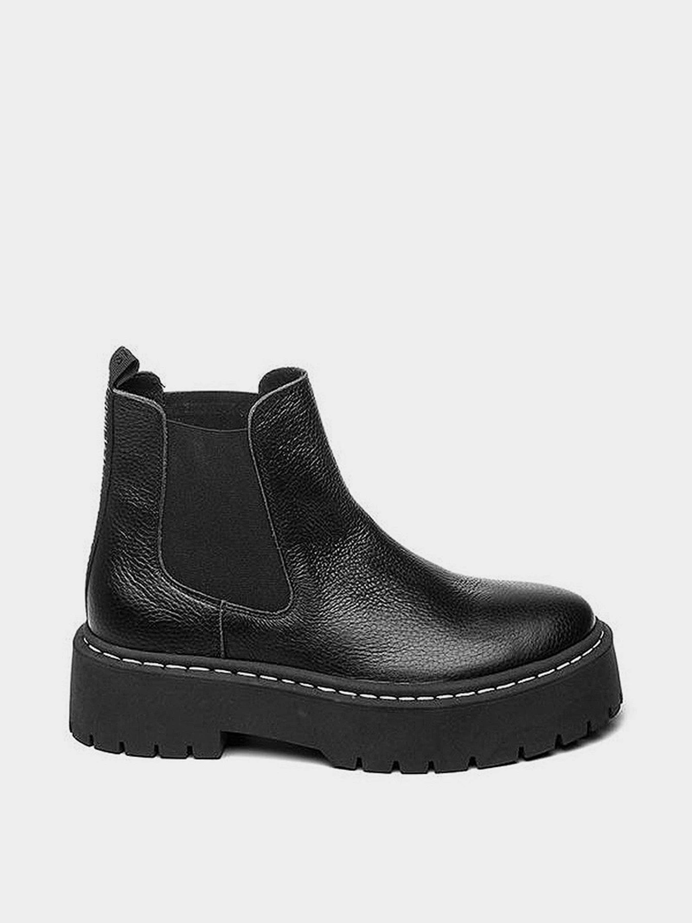 Черевики та чоботи Steve Madden модель SM11001347 BLACK LEATHER Фото