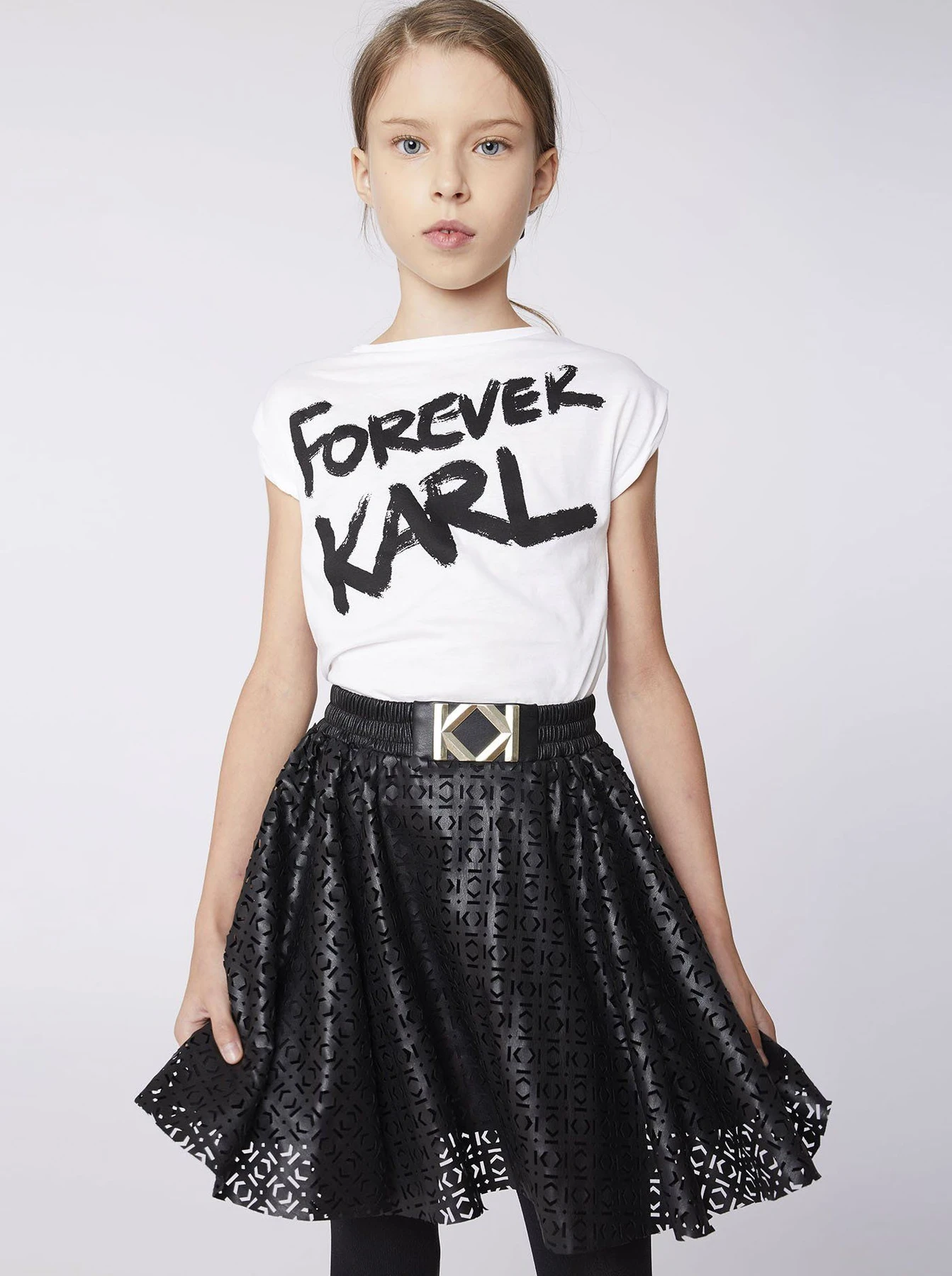 Спідниці Karl Lagerfeld Kids модель Z13065/09B Фото