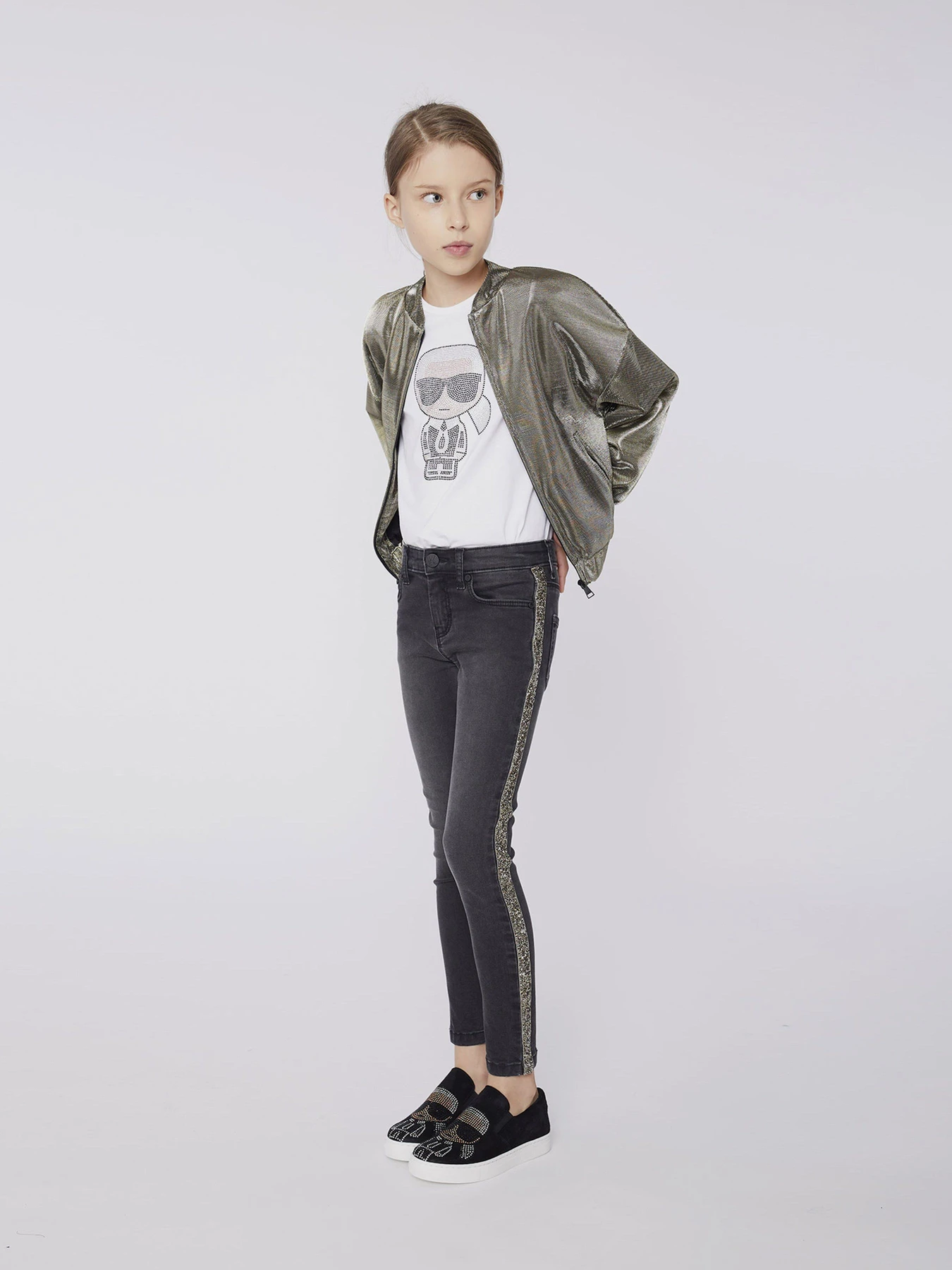 Джинси Karl Lagerfeld Kids модель Z14133/Z20 Джинси Karl Lagerfeld Kids модель Z14133/Z20 Фото
