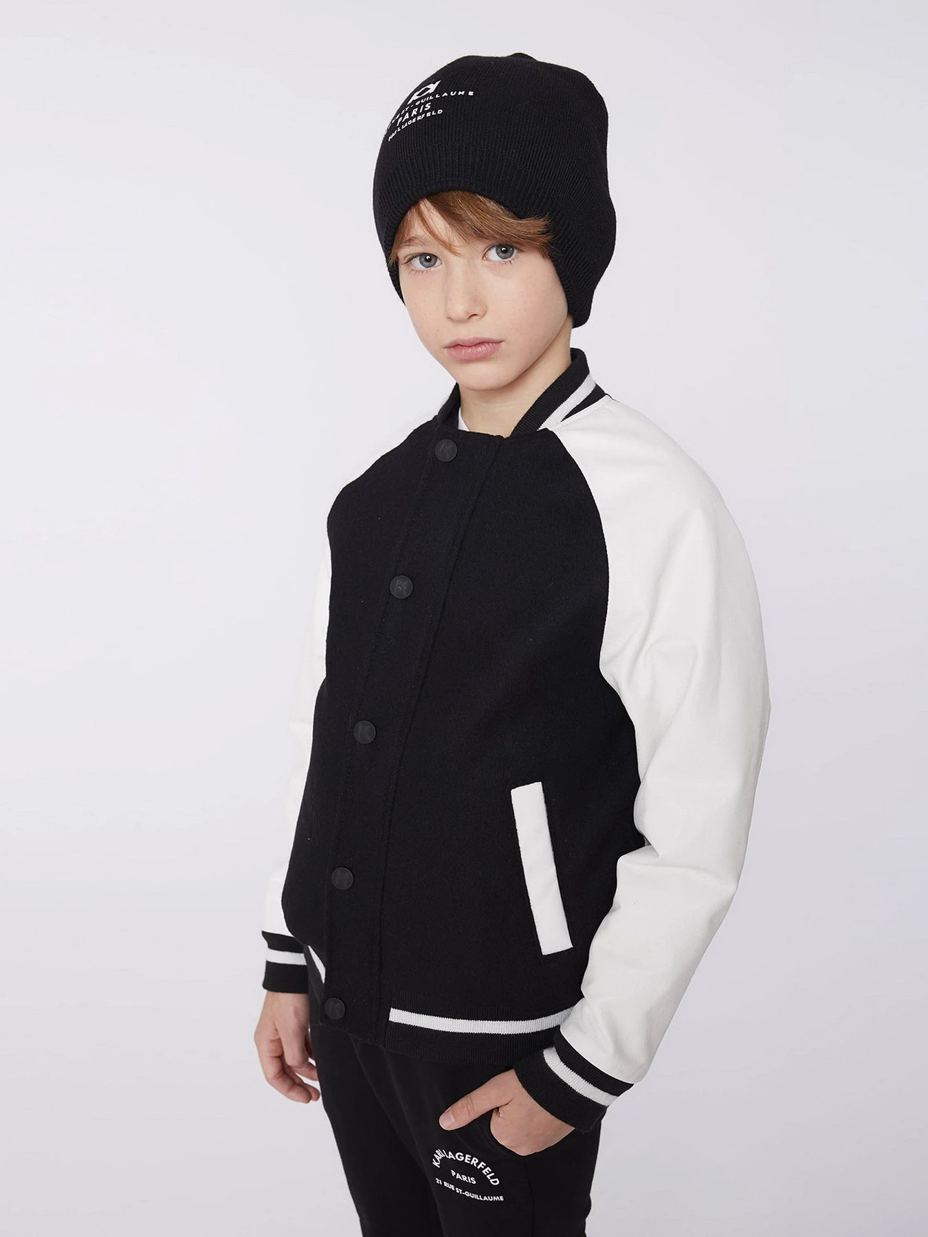 Куртки и дубленки Karl Lagerfeld Kids модель Z26068/N50 Фото