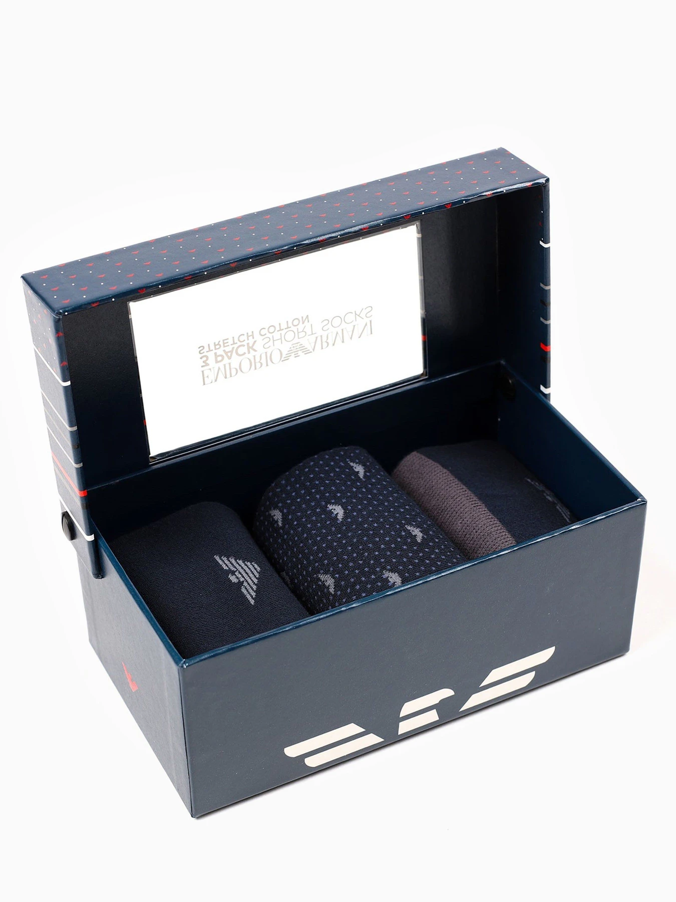 Носки и гольфы Emporio Armani модель 302402-0A282-71635 Носки и гольфы Emporio Armani модель 302402-0A282-71635 Фото