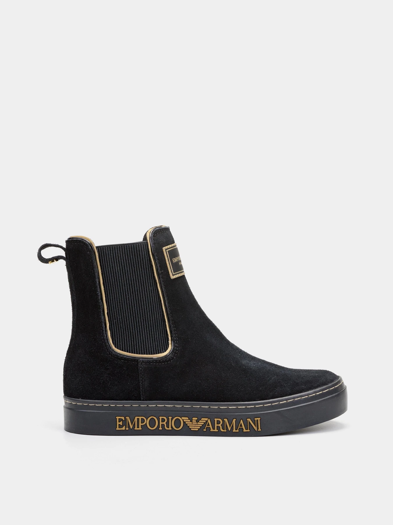 Ботинки и сапоги Emporio Armani модель X3Z045-XM537-K001 Ботинки и сапоги Emporio Armani модель X3Z045-XM537-K001 Фото