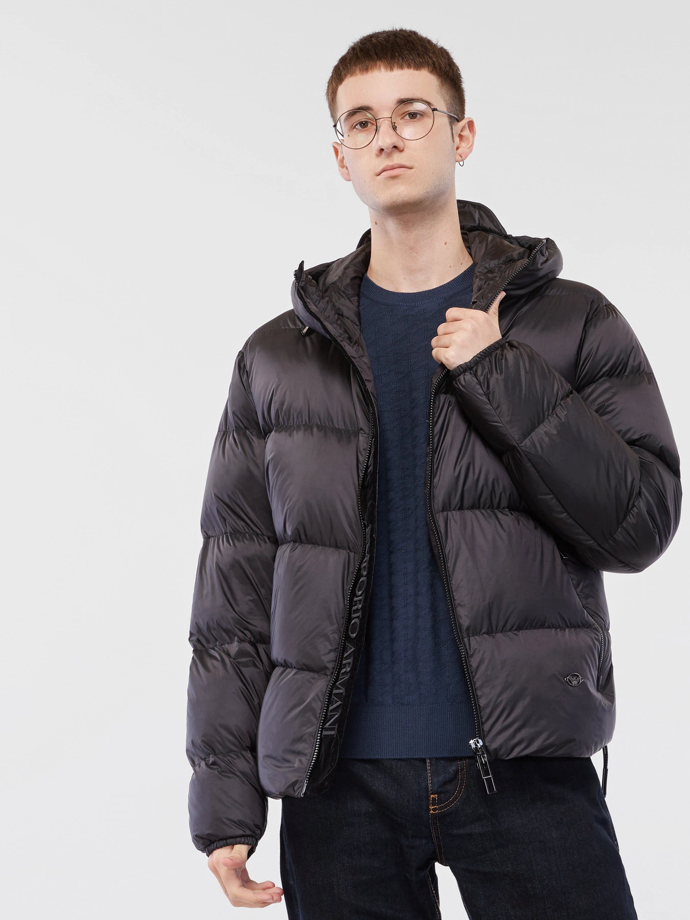 Куртки и дубленки Emporio Armani модель 6H1BQ1-1NLUZ-0999 Куртки и дубленки Emporio Armani модель 6H1BQ1-1NLUZ-0999 Фото
