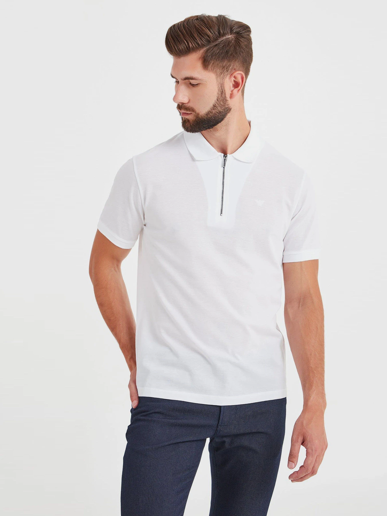 Поло Emporio Armani модель 6H1F68-1JRNZ-0100 Фото