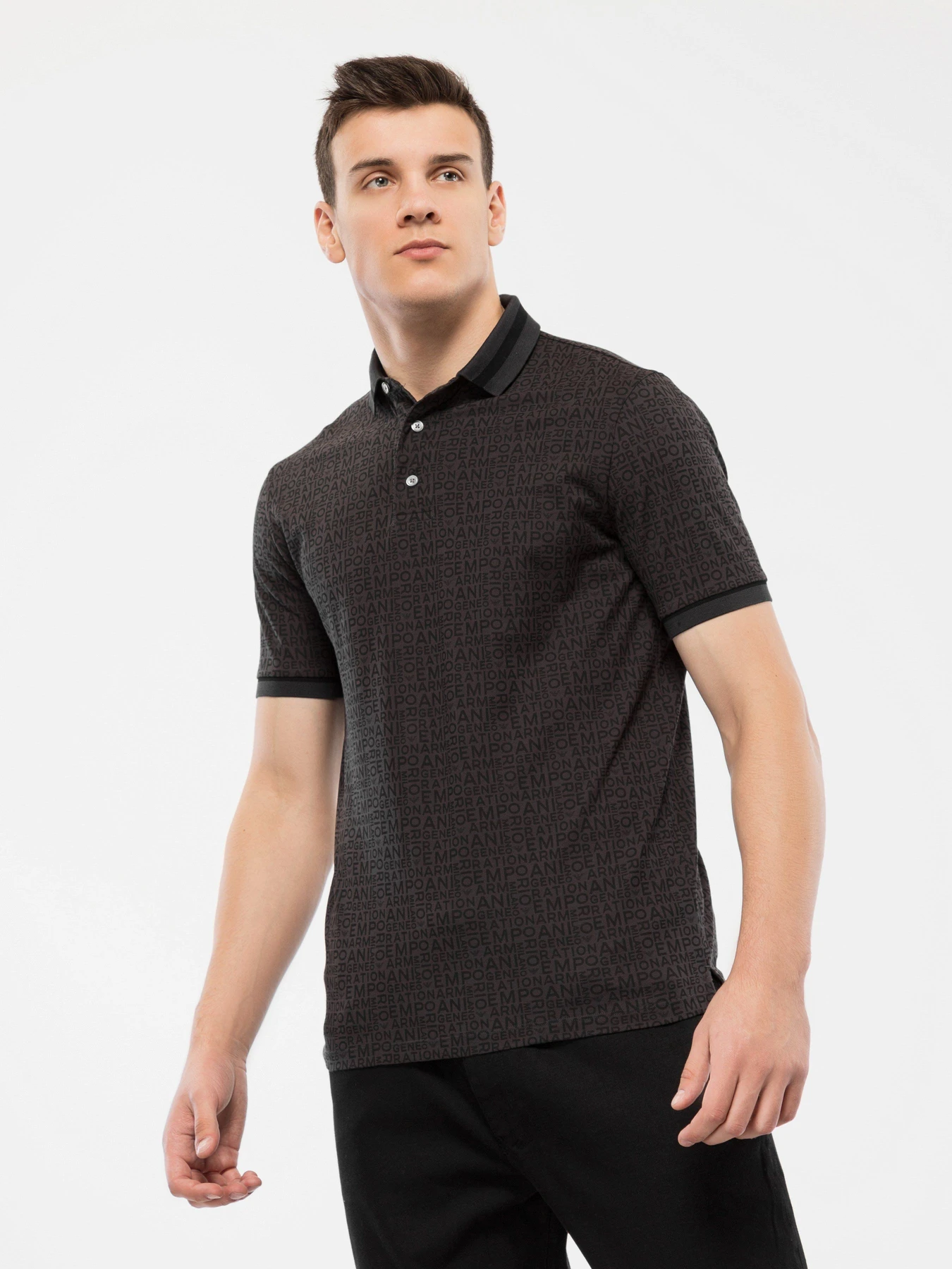 Поло Emporio Armani модель 6H1FE7-1JASZ-F647 Фото